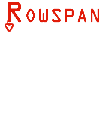 ROWSPAN